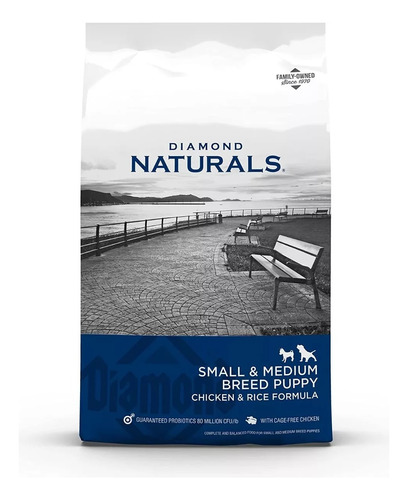 Diamond Naturals Small And Medium Breed Puppy 8.16 Kg