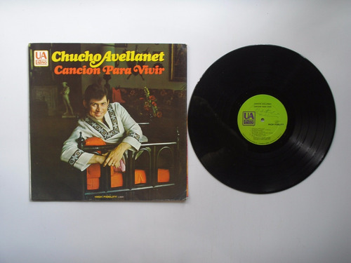 Lp Vinilo Chucho Avellanet Cancion Para Vivir Printed Usa