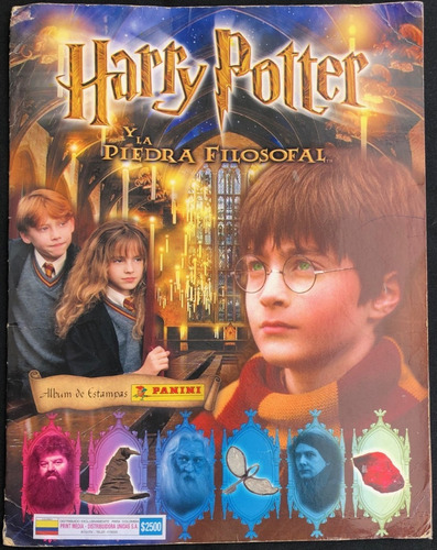 Harry Potter Y La Piedra Filosofal Album De Laminas Panini