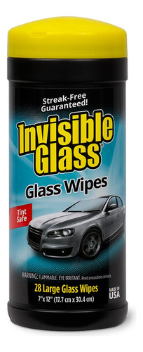 Invisible Glass 90166 - 28 Toallitas De Limpieza De Vidrio G