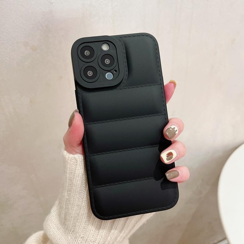 Imagen 2 de 7 de Funda Para iPhone 7 8 Plus Xr 11 12 13 Pro Max Tpu Puffer