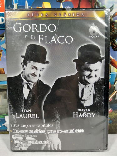 Pelicula El Gordo Y El Flaco Stan Laurel Oliver Hardy Vol 1