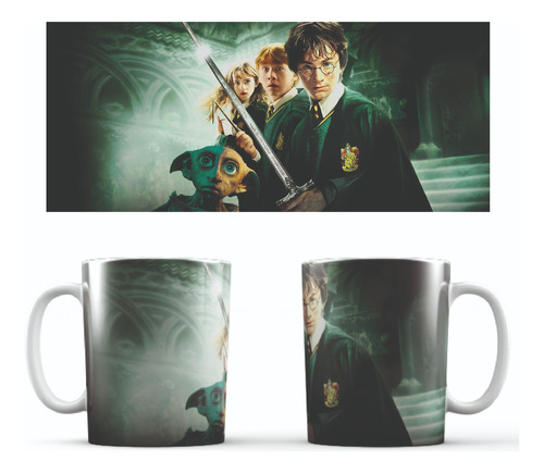 Taza Harry Potter Mug Pocillo Ceramica 340 Ml 11 Oz