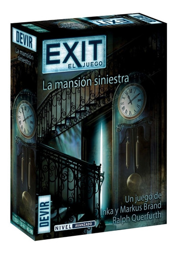 Juego Escape Room Exit La Mansion Siniestra