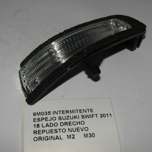 Intermitente Espejo Suzuki Swift 2011-18 Lado Drecho 
