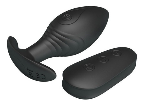 Plug Anal Vibrador Control Remoto Regina. 12 Modos, Usb