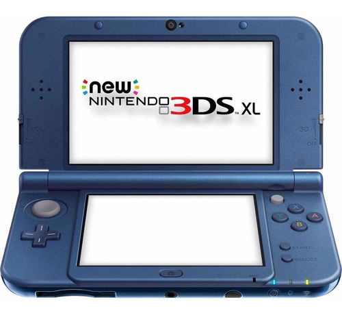 Nintendo New 3DS XL Standard cor  azul-metálico