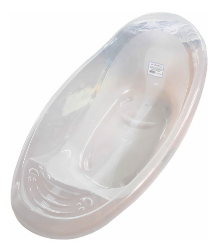 Bañera Para Bebe Plastica Transparente Cristal Colores