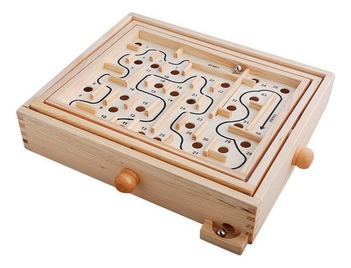 Estilo Sudoku Laberinto Juego De De Madera Mesa