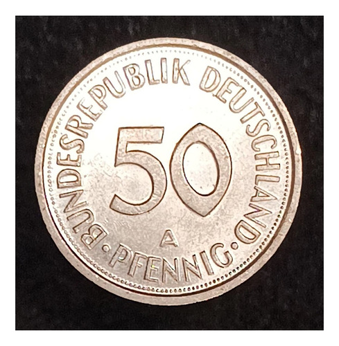 Alemania 50 Pfennig 1990 A Excelente Km 109.2