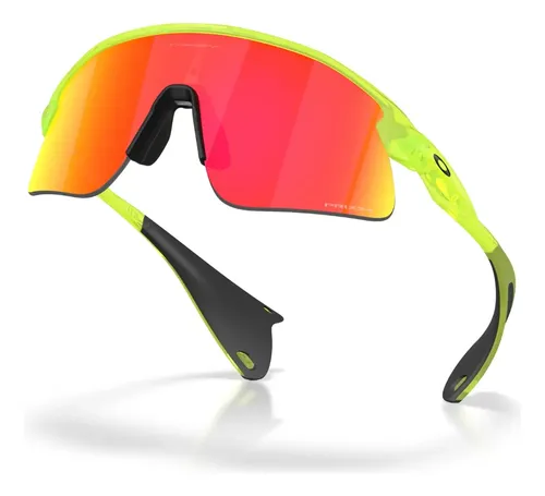 Óculos De Sol Oakley Stunt Devil Matte Uranium Lentes Prizm Ruby