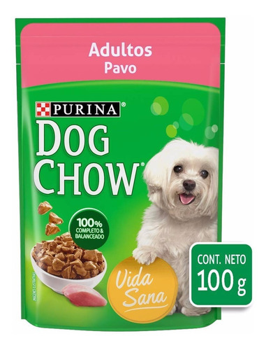 Dog Chow Adultos Sabor Pavo 100 G