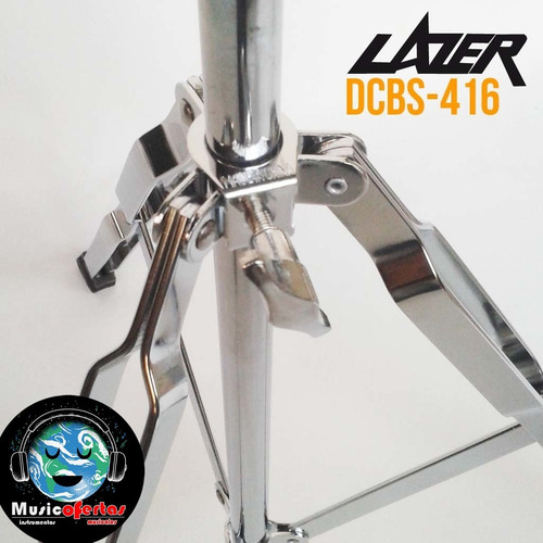 Imagen 2 de 6 de Soporte Lazer Dcbs 416 Boom Jirafa Pata Doble Para Platillo
