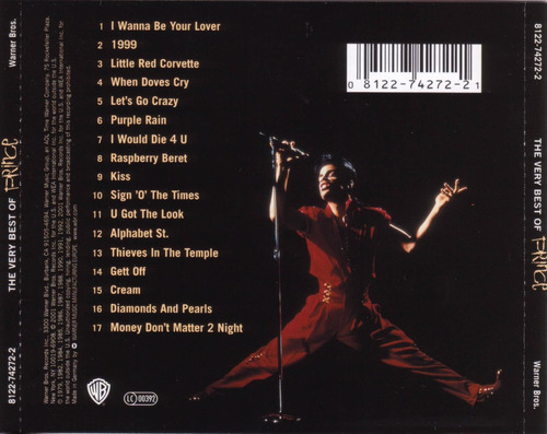 Cd Prince / The Very Best Of Prince (2001)