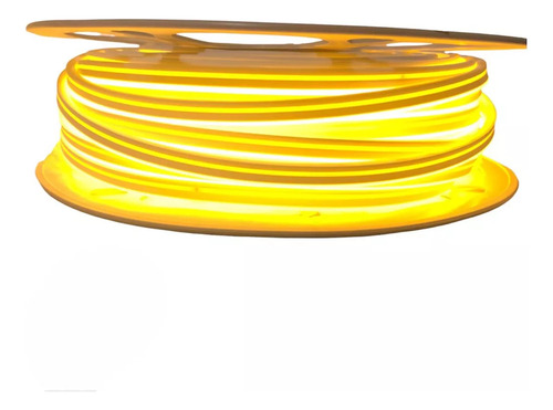 Tira Manguera Luz Led Flexible Neon Exterior 50mts Amarillo Veoquiero