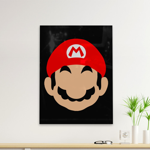 Cuadro Deco Mario Bros Retro (d1410 Boleto.store)