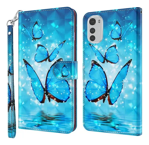 Capa Para Motorola Moto E32, Capa Tipo Carteira De Couro Sem
