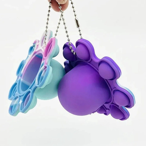 Fidget Toy Chaveiro Polvo Pop It Brinquedo Anti Stress