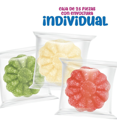 Frutilenas Dulces Camote Con Frutas 25 Piezas