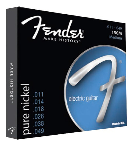 Encordado Fender Electrica 150l Pure Nickel 09-42
