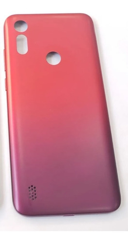 Tampa Traseira - Motorola Moto E6s Xt2053 Vermelho Magenta