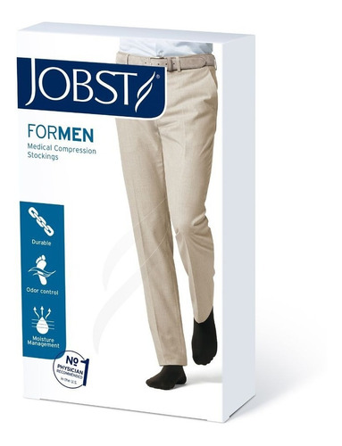  Calcetín De Compresión Jobst Formen 20-30 Mmhg, Rodilla