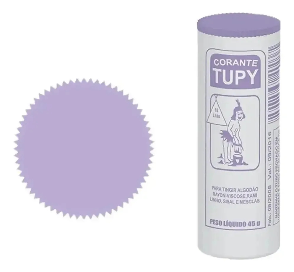 Corante Para Tingir Roupas E Tecidos Tupy Cores