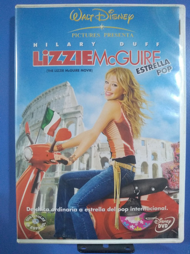 Lizzie Mcguire Estrella Pop ( Hilary Duff ) Dvd Original
