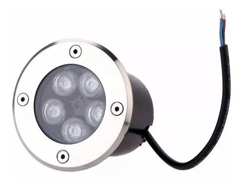 Foco Led Piso Ip67 Enterrados Embutido 5w Luz Calida/f050