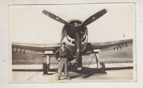 1954 Fotografia En Base Aeronaval Laguna Del Sauce Maldonado