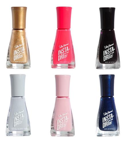 Sally Hansen Insta Dri Kit X6 Esmalte Uñas Manicuria 9.17ml