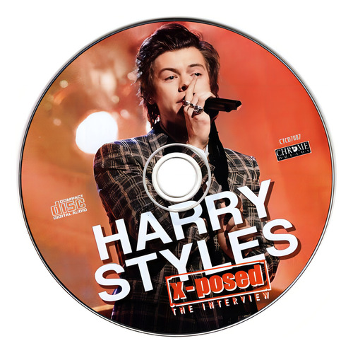 Harry Styles X-posed Entrevistas Audio Disco Cd