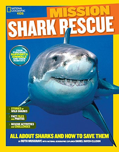 Libro Ngr Kids: Shark Rescue: All About Sharks And How T De