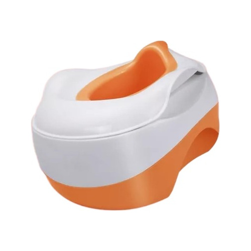 Pelela Adaptador Bebe Infantil 3 En 1  Naranja