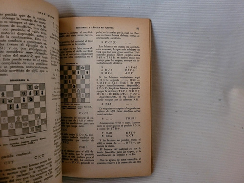 Imagen 8 de 9 de Estrategia Y Tactica En El Ajedrez Max Euwe Sopena