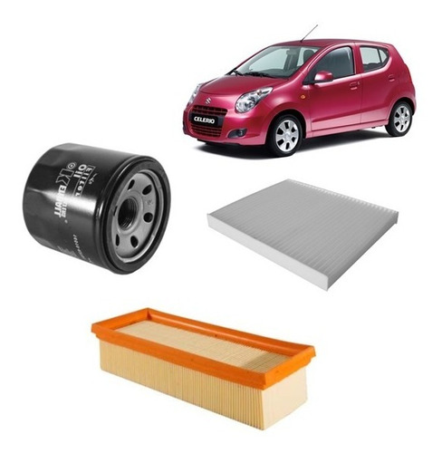 Filtros Aceite/aire/polen Para Suzuki Celerio 1.0 2011-2014