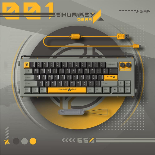 Shurikey - Teclado Mecánico Para Juegos Con Interruptor