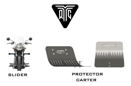 Kit Defensa Para Motor De Meteor 350 Tipo Slider + P. Carter
