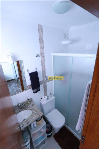 Imagem 7 de 12 de Cobertura Com 2 Dormitórios À Venda, 129 M² Por R$ 410.000,00 - Vila Leopoldina - Santo André/sp - Co0060