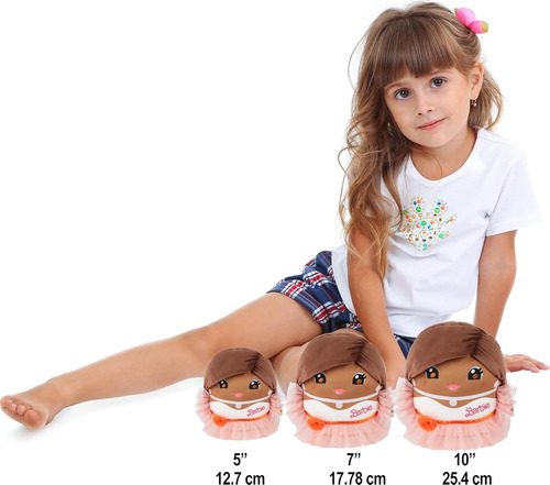 Mattel Barbie Cuutopia - Aspecto Vestido Melocoton 10 PuLG.
