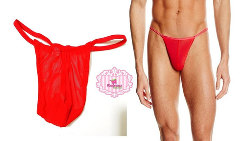 Tanga De Hombre Rojo Erotico Fetich Masoquista Sexy Sensual 