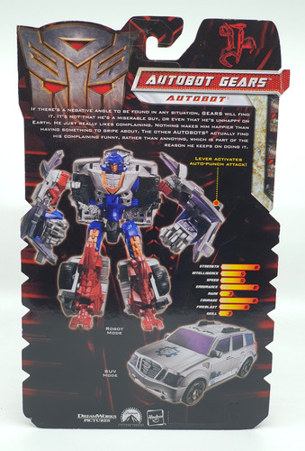 Gears Deluxe: Transformers Rotf (new) (fedorimx) (Usado)