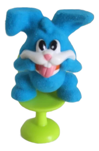 Rara Mini Figura De Conejo Sacando Lengua Limitada     