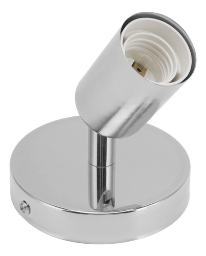 Soporte De Bombilla De Pared E27 E26, Base De Lámpara De 180