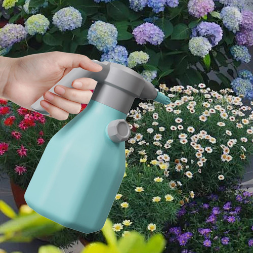 Pulverizador Eléctrico Para Césped, Botella Rociadora Azul