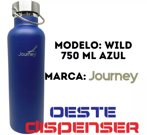 Botella Termica Journey Wild De Acero Inoxidable 750 Ml