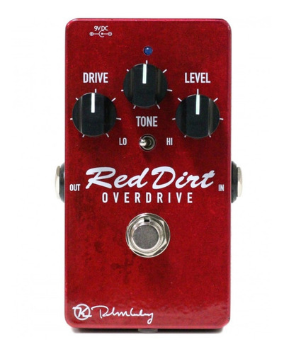 Pedal Keeley Red Dirt Overdrive C/ Nfe & Garantia