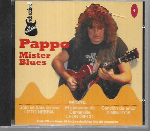 Rock Nacional La Coleccion Nro 4 Tapa Pappo Cd