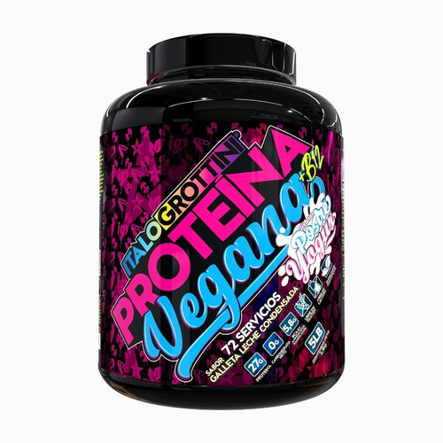 Imagen 2 de 5 de Proteína Vegana Galleta L. + Creatina Monohidrato 400gr