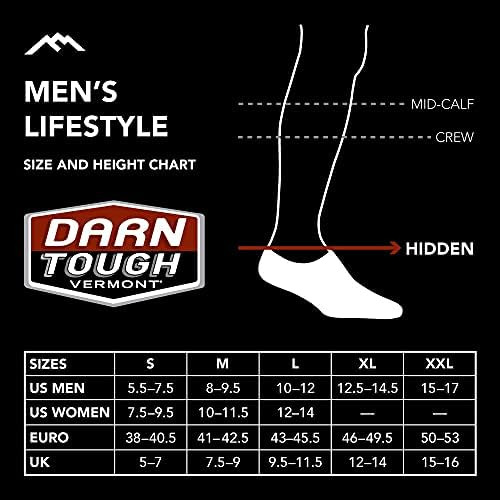 Darn Tough Mens Topless Stripe No Show Hidden - Calcetines D